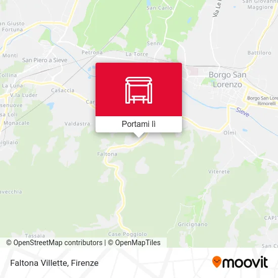 Mappa Faltona Villette