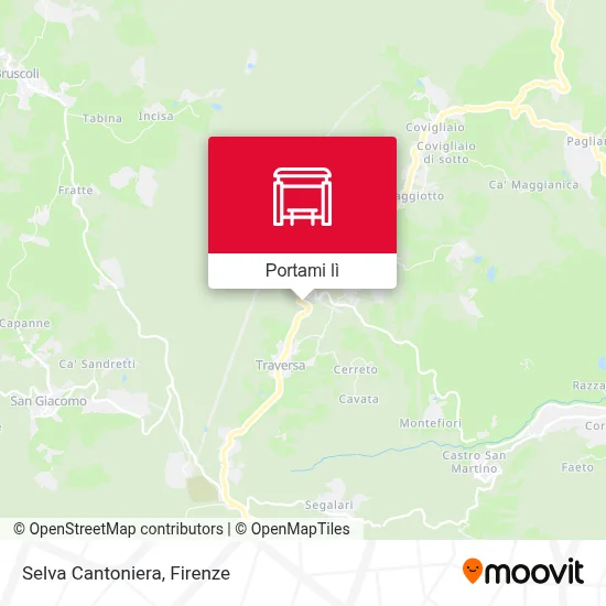 Mappa Selva Cantoniera