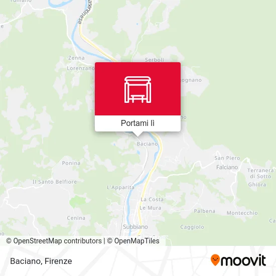 Mappa Baciano
