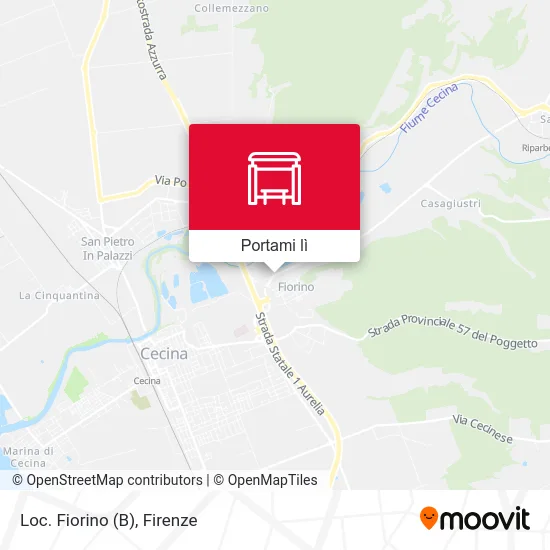 Mappa Loc. Fiorino (B)