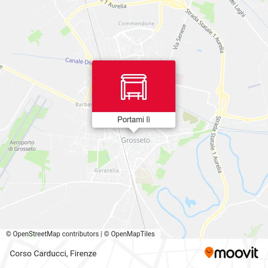 Mappa Corso Carducci