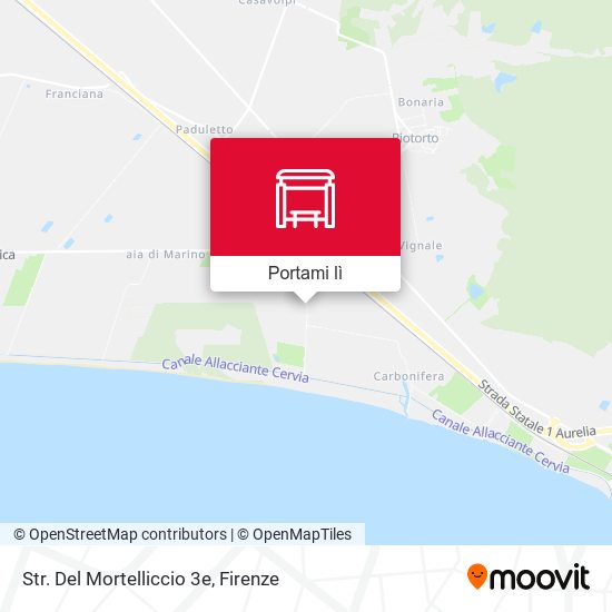 Mappa Str. Del Mortelliccio 3e
