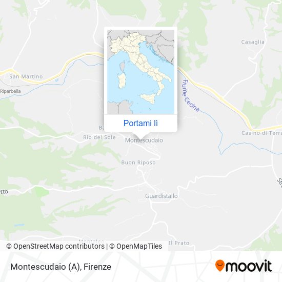 Mappa Montescudaio (A)