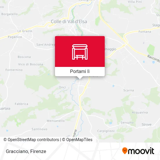 Mappa Gracciano
