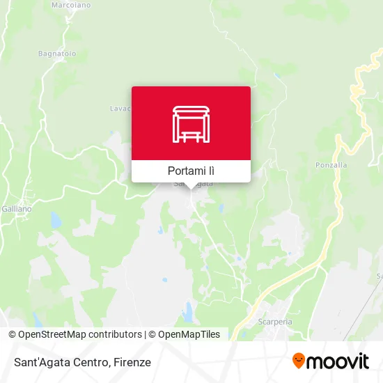 Mappa Sant'Agata Centro