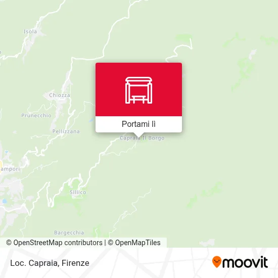 Mappa Loc. Capraia