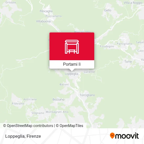 Mappa Loppeglia