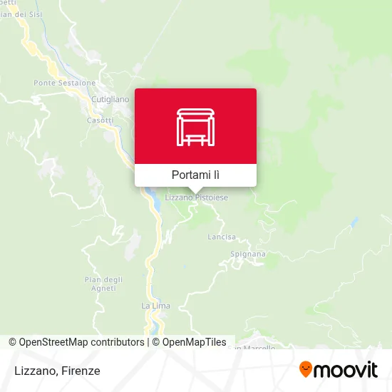 Mappa Lizzano