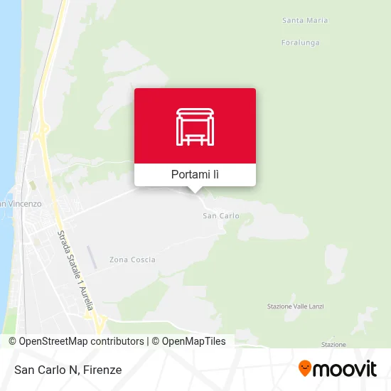 Mappa San Carlo N