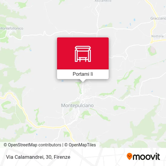 Mappa Via Calamandrei, 30