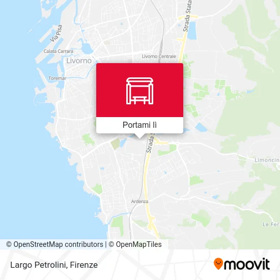 Mappa Largo Petrolini