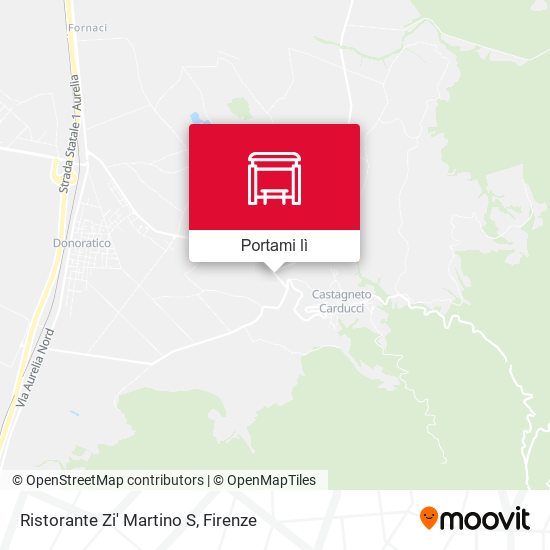 Mappa Ristorante Zi' Martino S