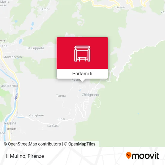 Mappa Il Mulino