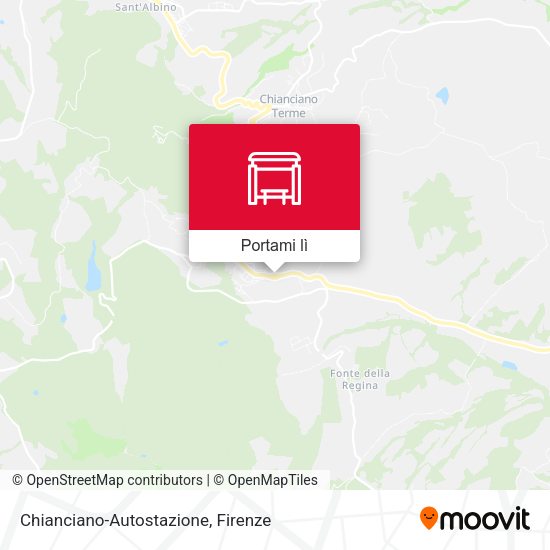 Mappa Chianciano-Autostazione