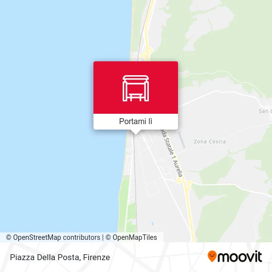 Mappa Piazza Della Posta