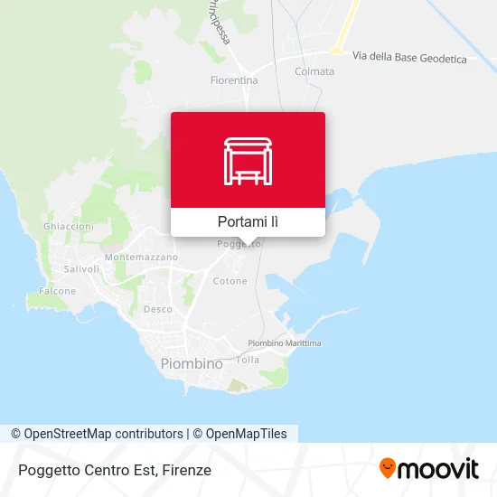 Mappa Poggetto Centro Est