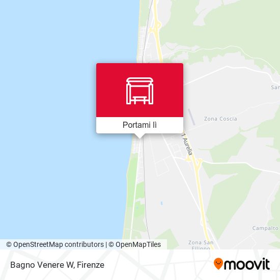 Mappa Bagno Venere W