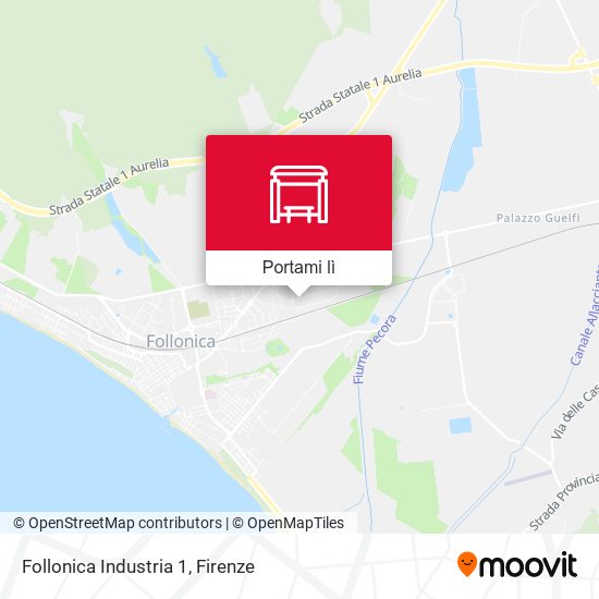 Mappa Follonica Industria 1