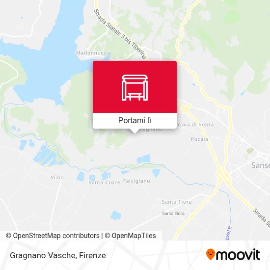 Mappa Gragnano Vasche