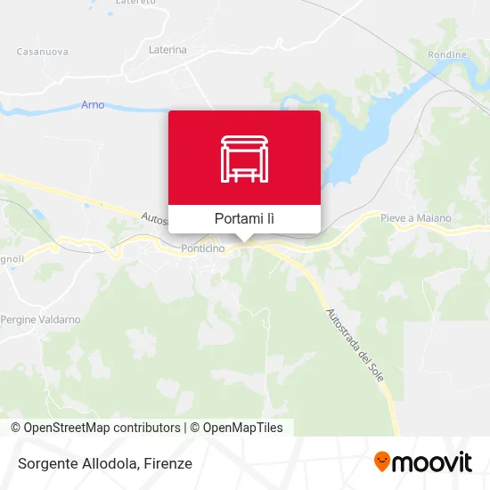 Mappa Sorgente Allodola