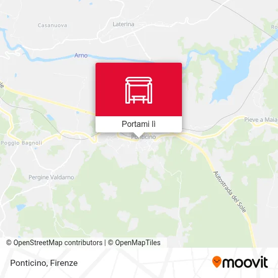 Mappa Ponticino