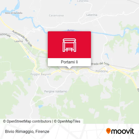 Mappa Bivio Rimaggio