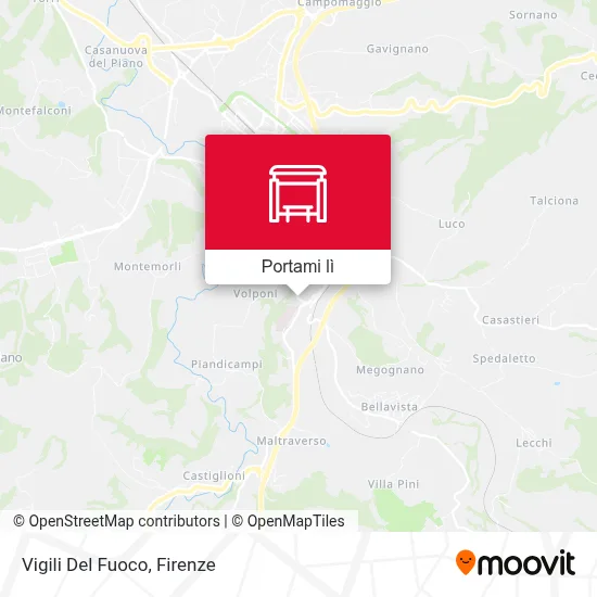 Mappa Vigili Del Fuoco