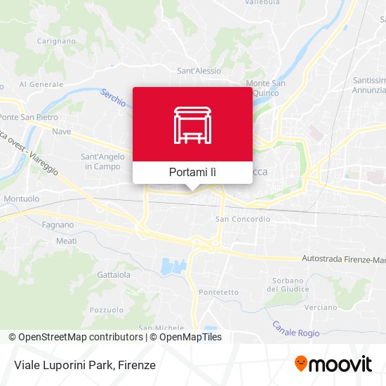 Mappa Viale Luporini Park