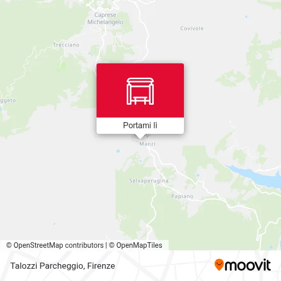 Mappa Talozzi Parcheggio