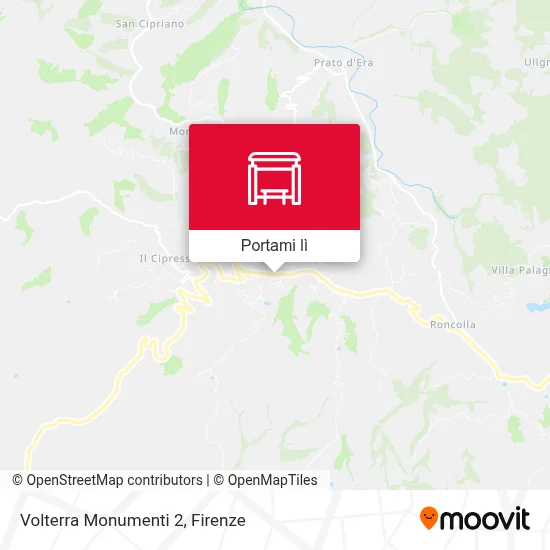 Mappa Volterra Monumenti 2