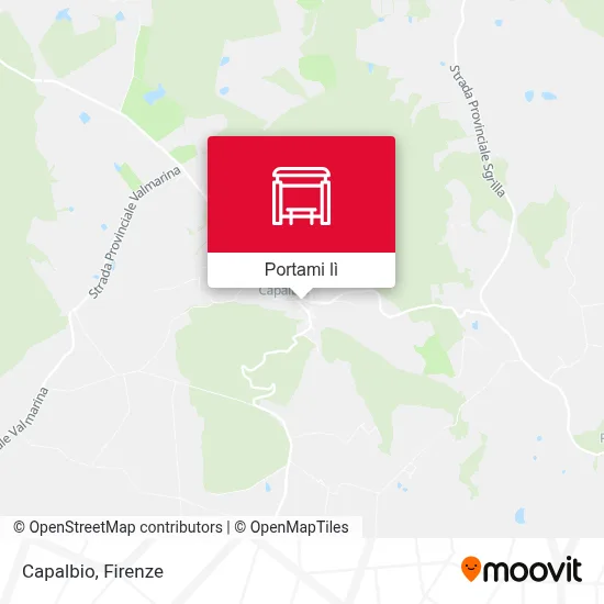 Mappa Capalbio