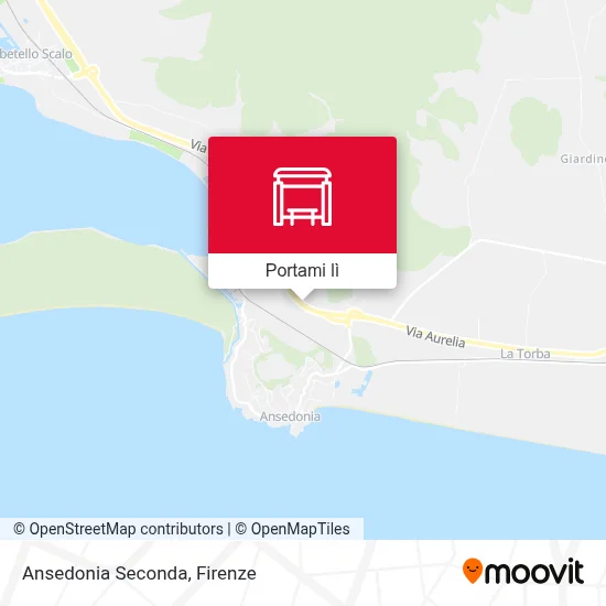 Mappa Ansedonia Seconda