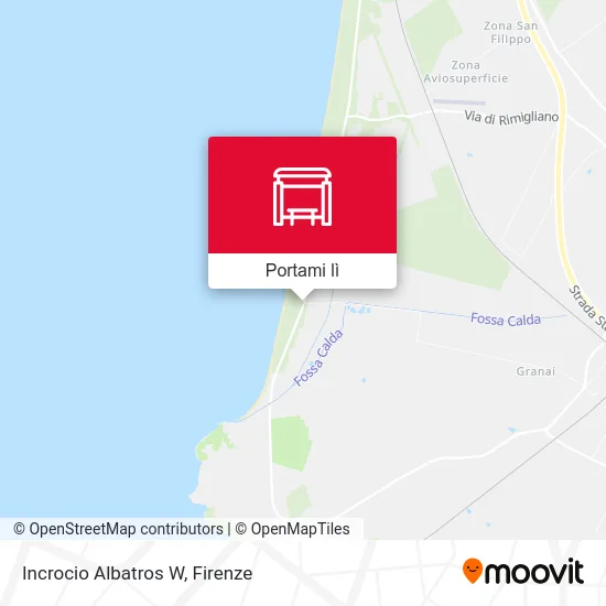 Mappa Incrocio Albatros W