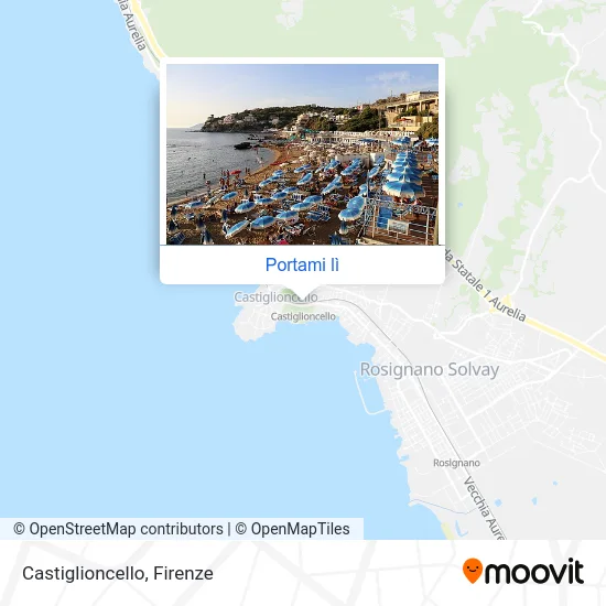 Mappa Castiglioncello