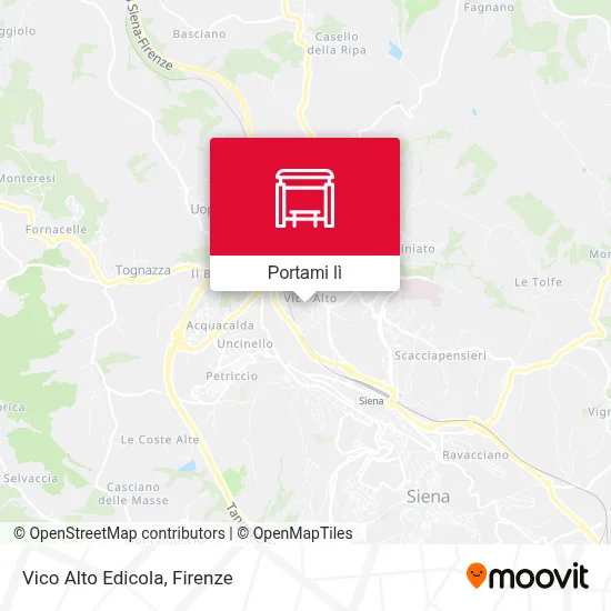 Mappa Vico Alto Edicola