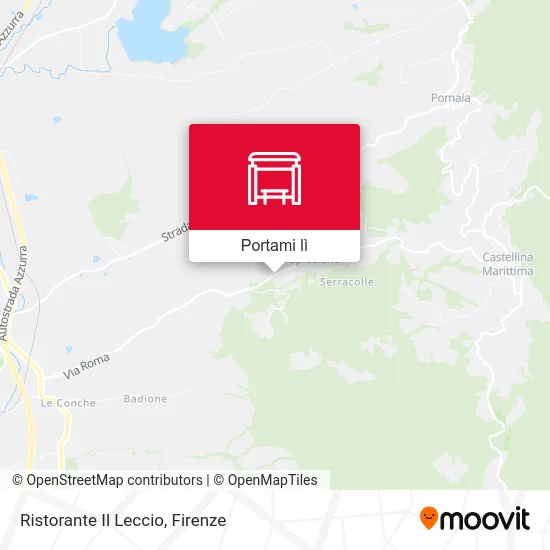 Mappa Ristorante Il Leccio