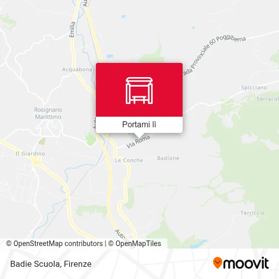 Mappa Badie Scuola