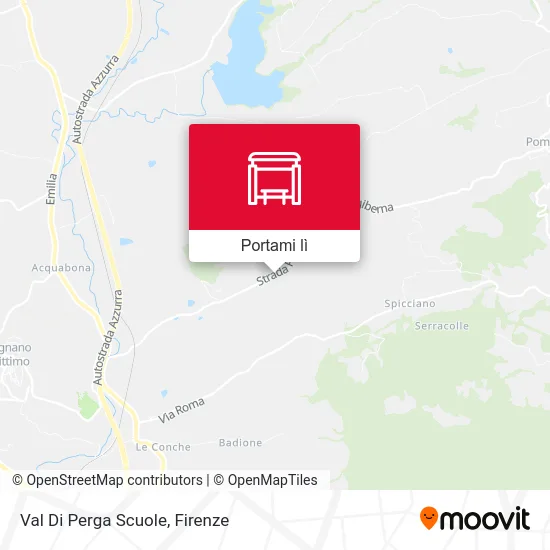 Mappa Val Di Perga Scuole