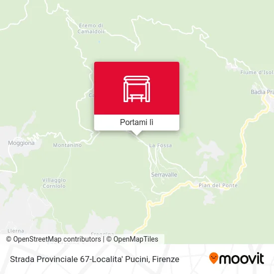 Mappa Strada Provinciale 67-Localita' Pucini