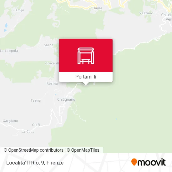 Mappa Localita' Il Rio, 9
