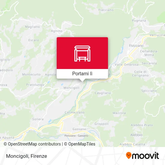 Mappa Moncigoli