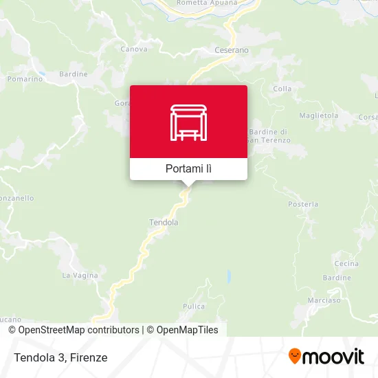 Mappa Tendola 3