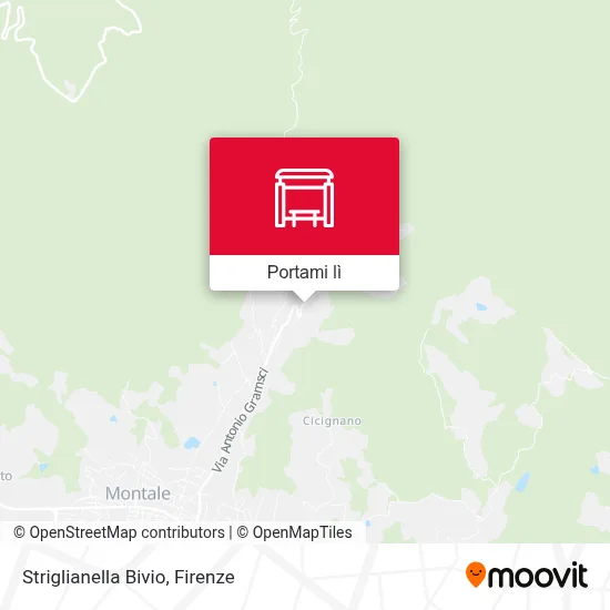 Mappa Striglianella Bivio