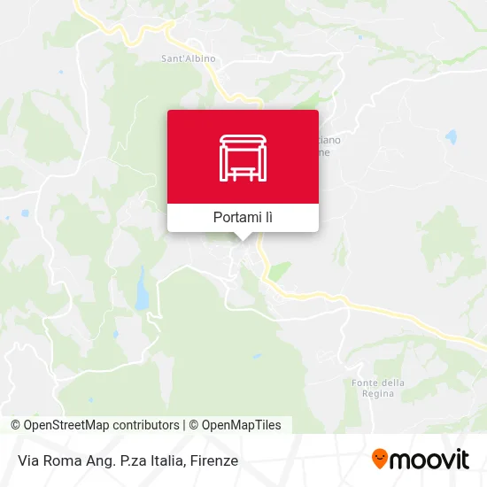 Mappa Via Roma Ang. P.za Italia