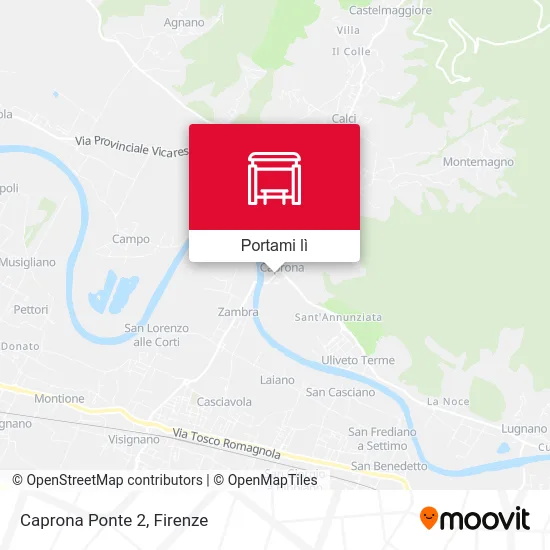 Mappa Caprona Ponte 2