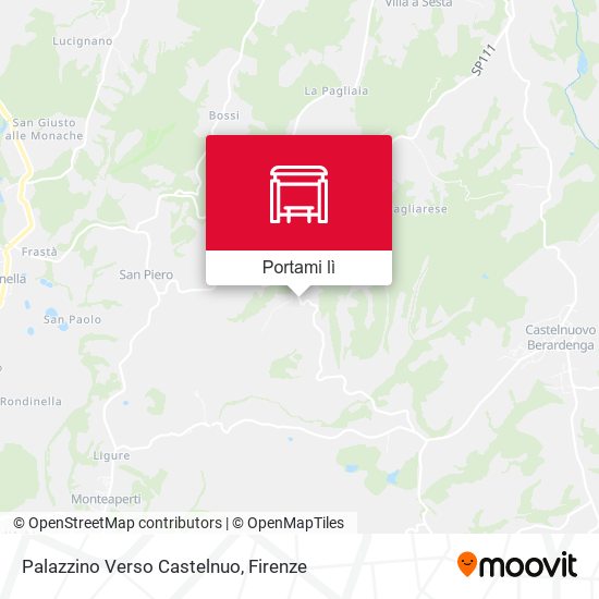 Mappa Palazzino Verso Castelnuo