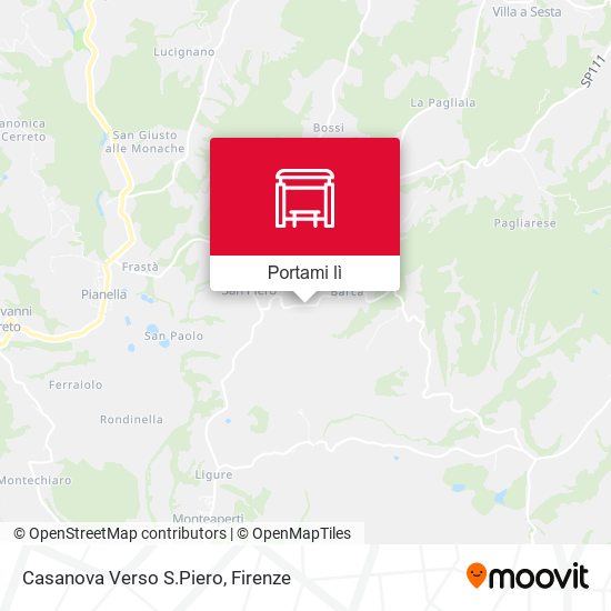 Mappa Casanova Verso S.Piero