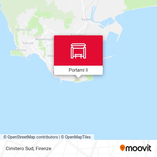 Mappa Cimitero Sud