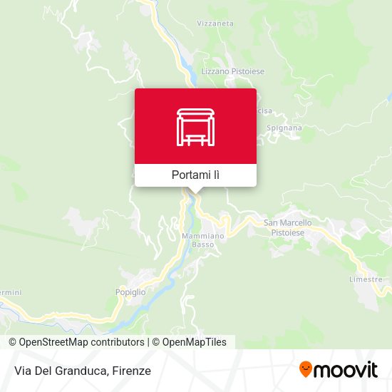 Mappa Via Del Granduca