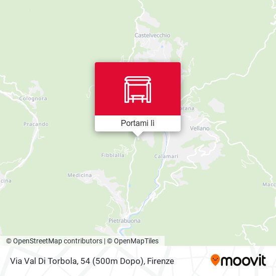 Mappa Via Val Di Torbola, 54 (500m Dopo)